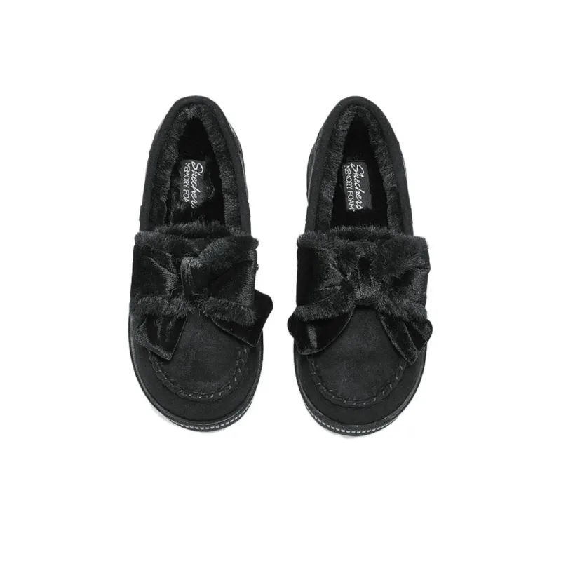 Skechers Modern Comfort Slip Resistant Low Top Casual Shoes Women's Black-2