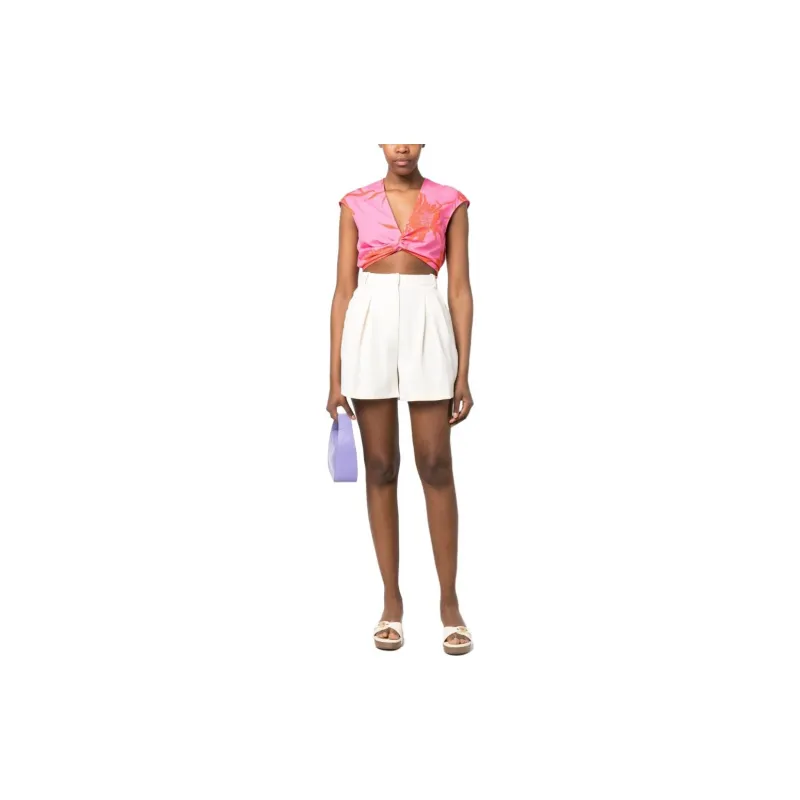 PINKO Casual Shorts Women's White-2