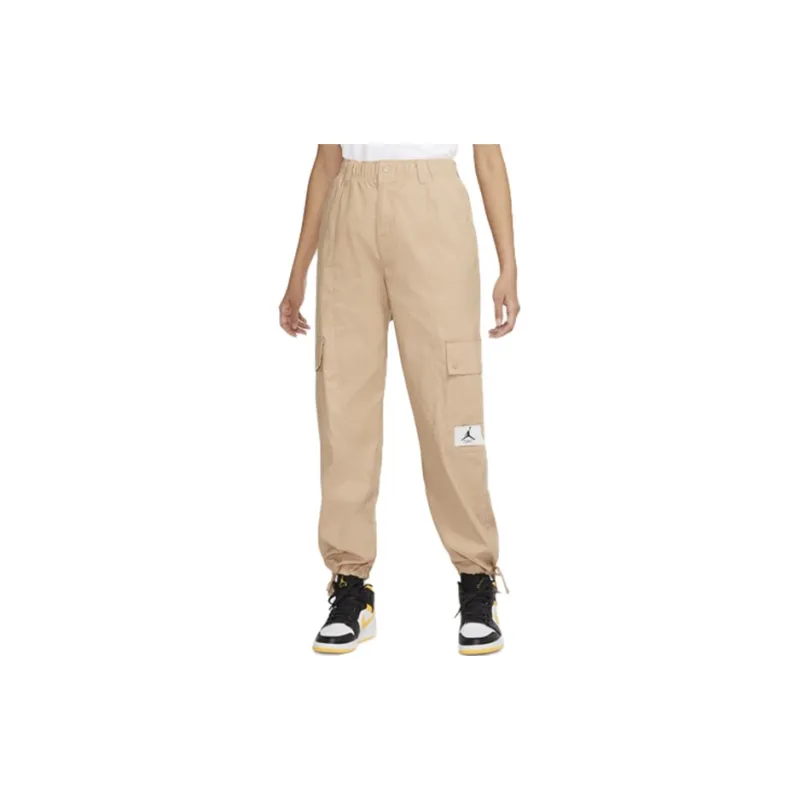 Jordan Essentials Casual Pants Women's Yellow-5