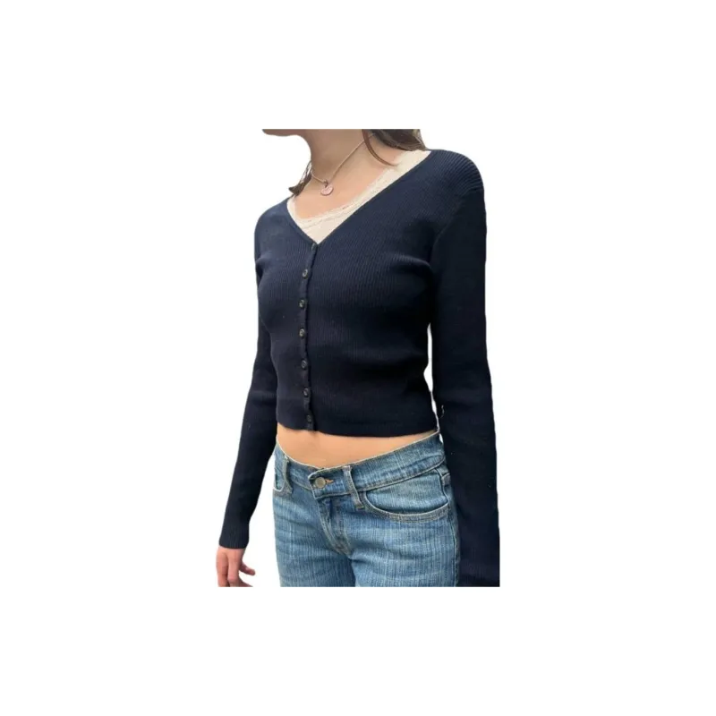 Brandy Melville Knitwear Women's Navy Blue-1