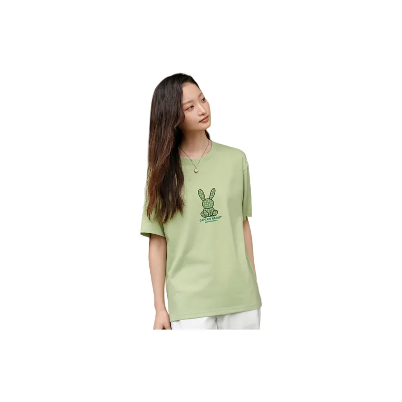 Weixi T Shirt Women's Light Pea Green-1