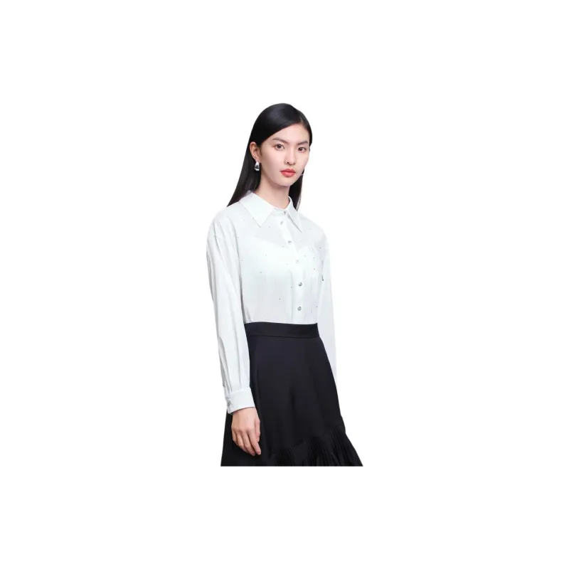 JZ. ANNAKRO Shirt Women's Pure White-4