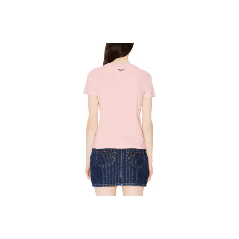 KENZO Boke Flower Embroidered Crewneck T Shirt-4