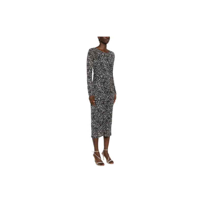 Patrizia Pepe Abstract print Midi Dress-2