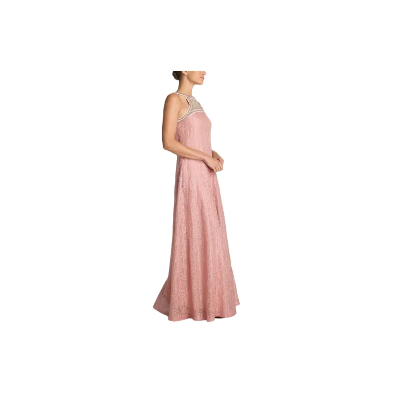 St. John Rhinestone-embellished Knitted Gown-3