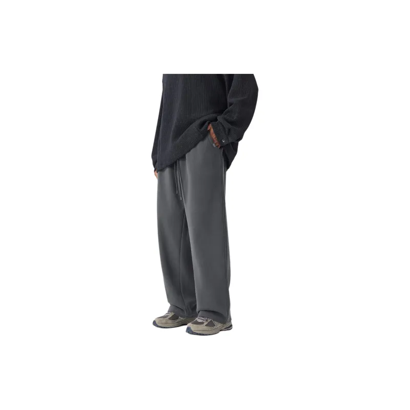 Bodydream Loose Fit Straight Fit Sweatpants Spring Unisex-9