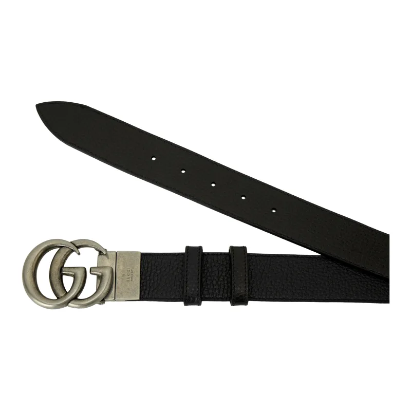 GUCCI Gg Marmont Reversible Buckle Belt-3
