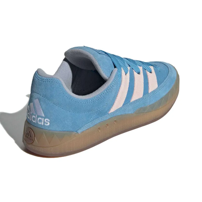 Adidas ADIMATIC Anti Slip Wear Resistant Low Top Skateboard Shoes Unisex Blue-3