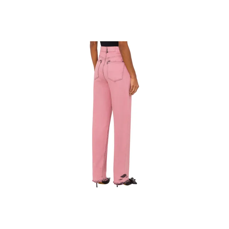 MOSCHINO Jeans High rise Tapered Jeans-2