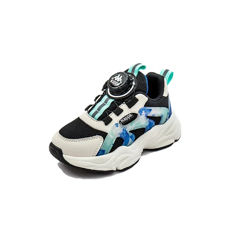 KAPPA KIDS Knob Buckle Kids Lifestyle Shoes Black Blue Kids'-2