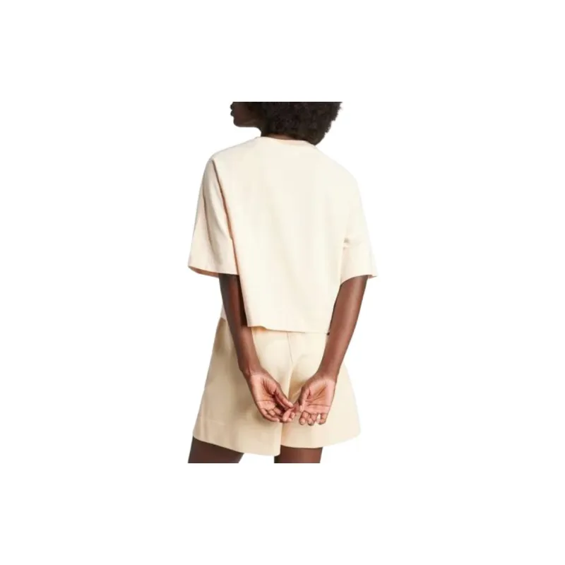 Adidas Originals T Shirts Women's Light Yellow-3