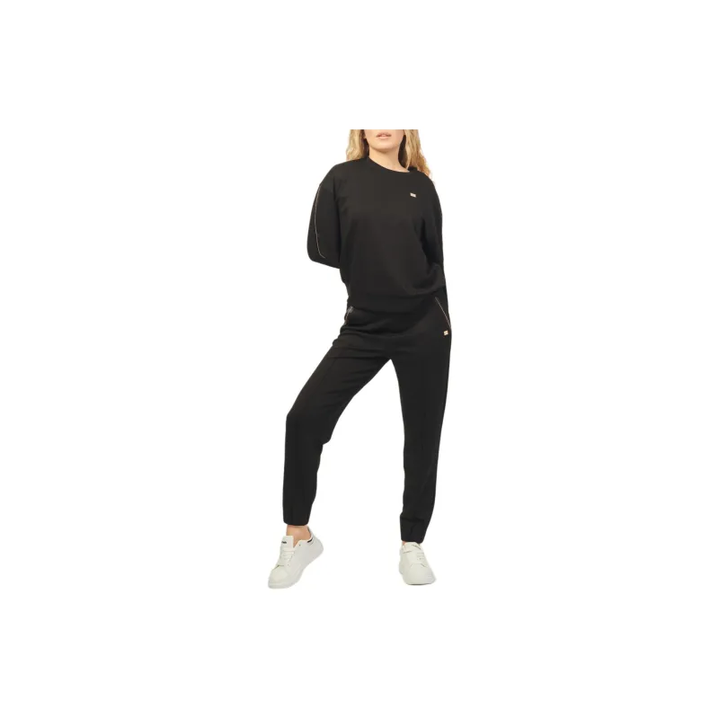 EMPORIO ARMANI EA7 Casual Suit Women's Black-2