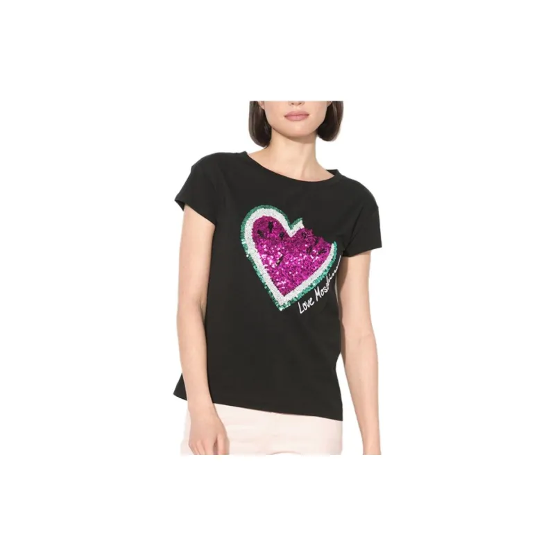 MOSCHINO T Shirts Women's Black-2