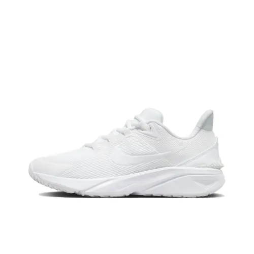 Nike Star Runner 4 GS 'Triple White'