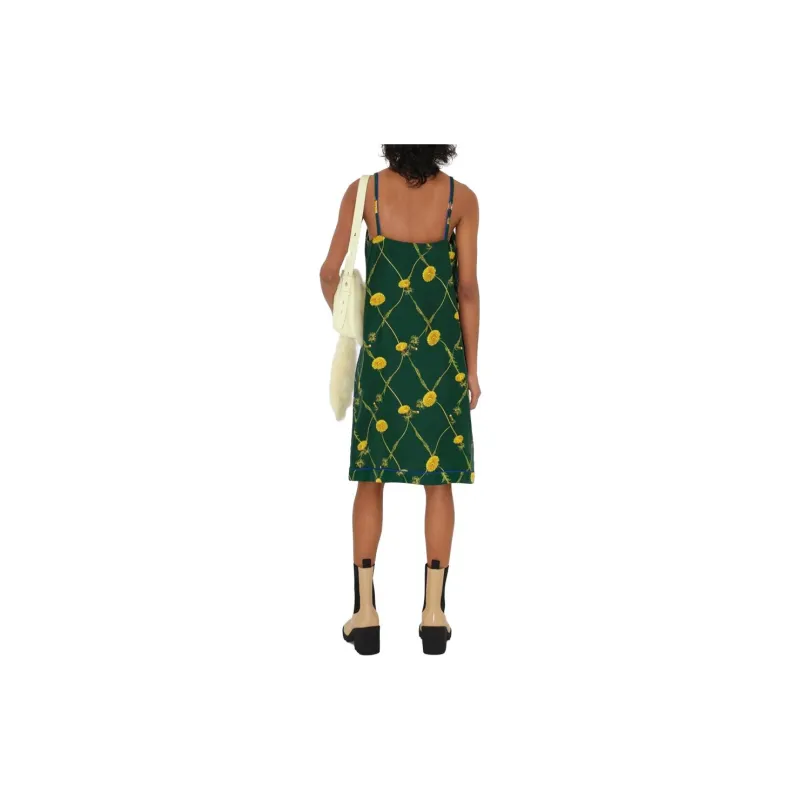 Burberry Sleeveless Dress Women's Ivy Green-3