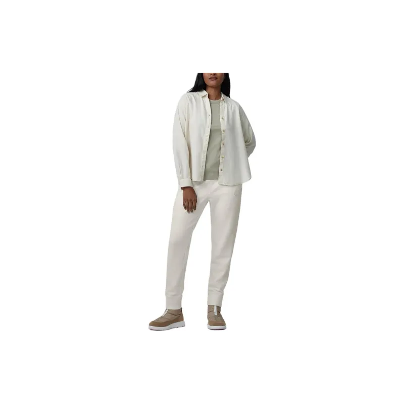 Canada Goose Humanature Series SS23 Casual Pants Women's Greige-1