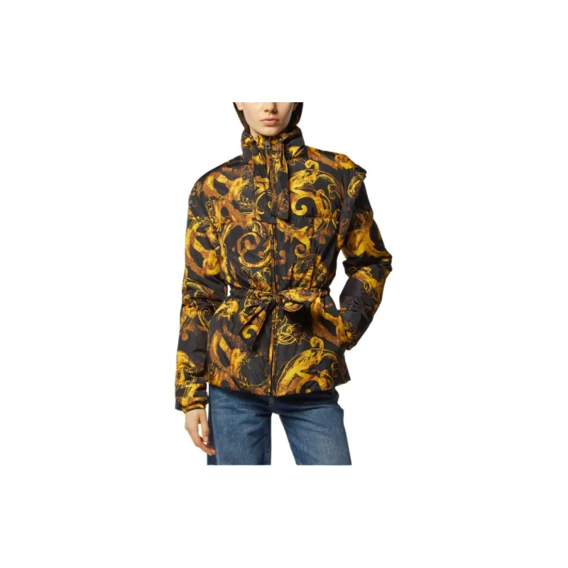 VERSACE JEANS COUTURE Down Jacket Women's Black-2