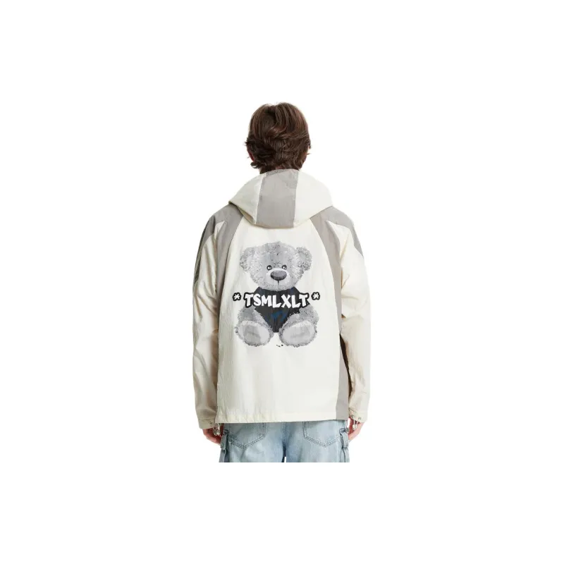 TSMLXLT Jackets Coats Women's Raw White-1