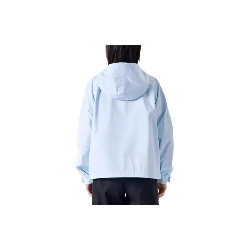 THE NORTH FACE City Outdoor Collection Hiking Waterproof, Windproof, And Breathable Windbreaker Jacket Women's Blue-3