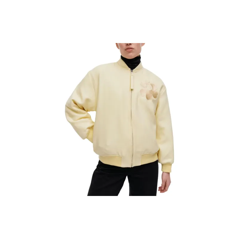 Marimekko Jackets Coats Women's Light Yellow-1