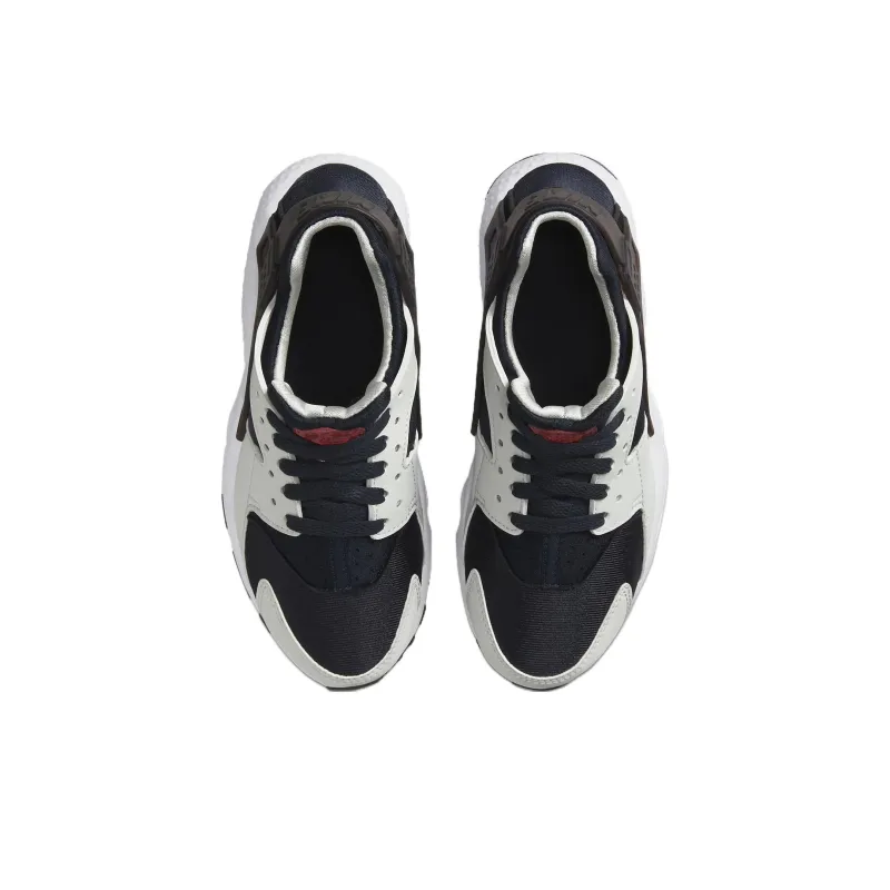 Nike Huarache Run GS 'Photon Dust Dark Obsidian'-3