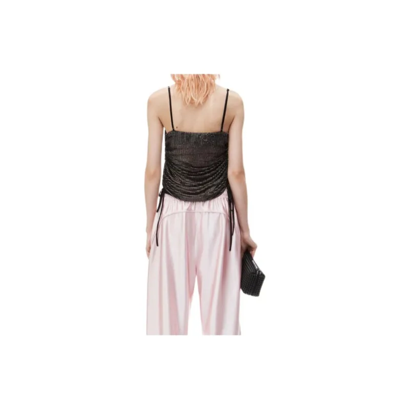 Alexander Wang Embellished Ruched Cami Top-4