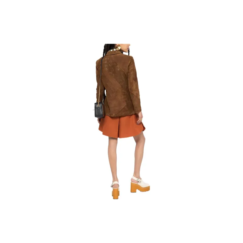 FENDI Jackets Women's Umber-2