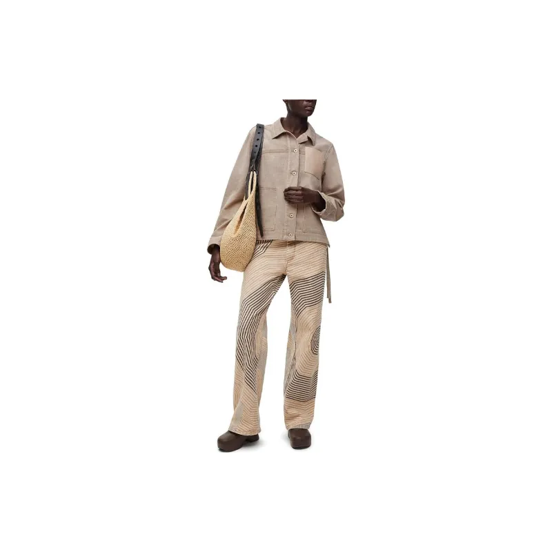 LOEWE Paula's Ibiza Workwear Jacket 'Beige'-1