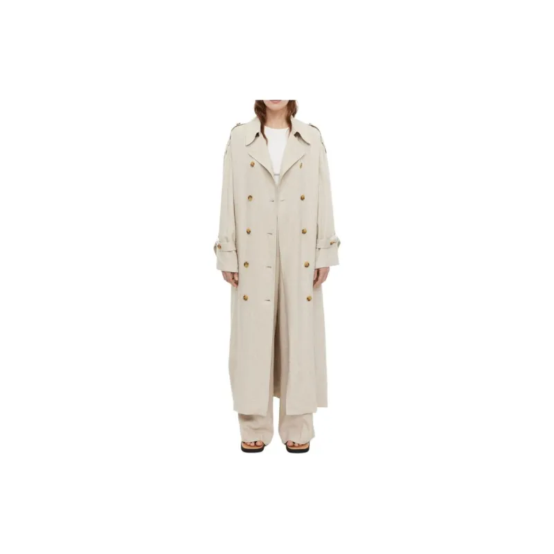 By Malene Birger Alanise Double breasted Trench Coat-1