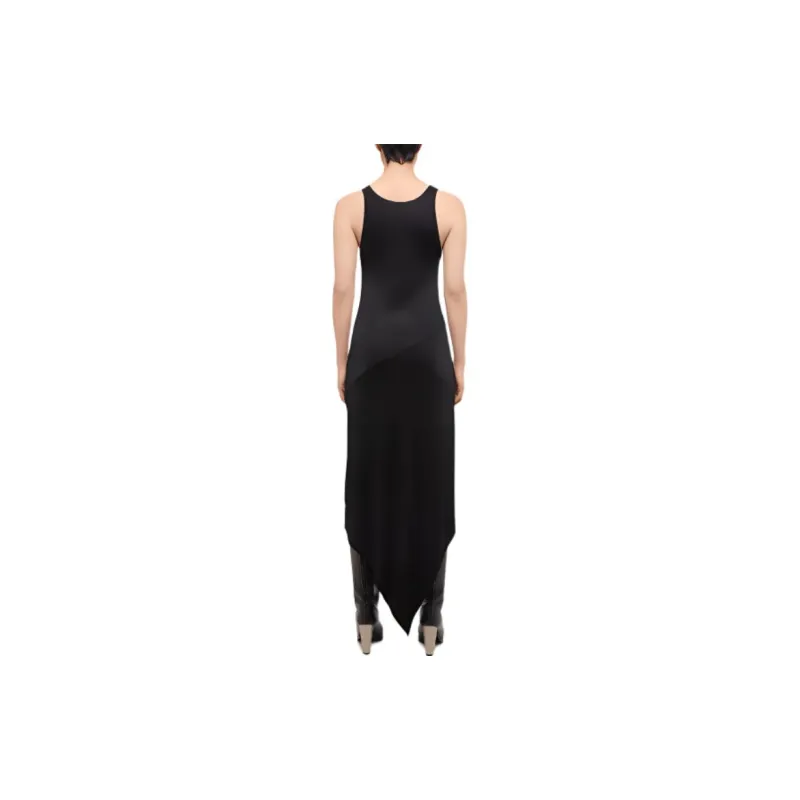 Helmut Lang Asymmetric hem Midi Dress-2