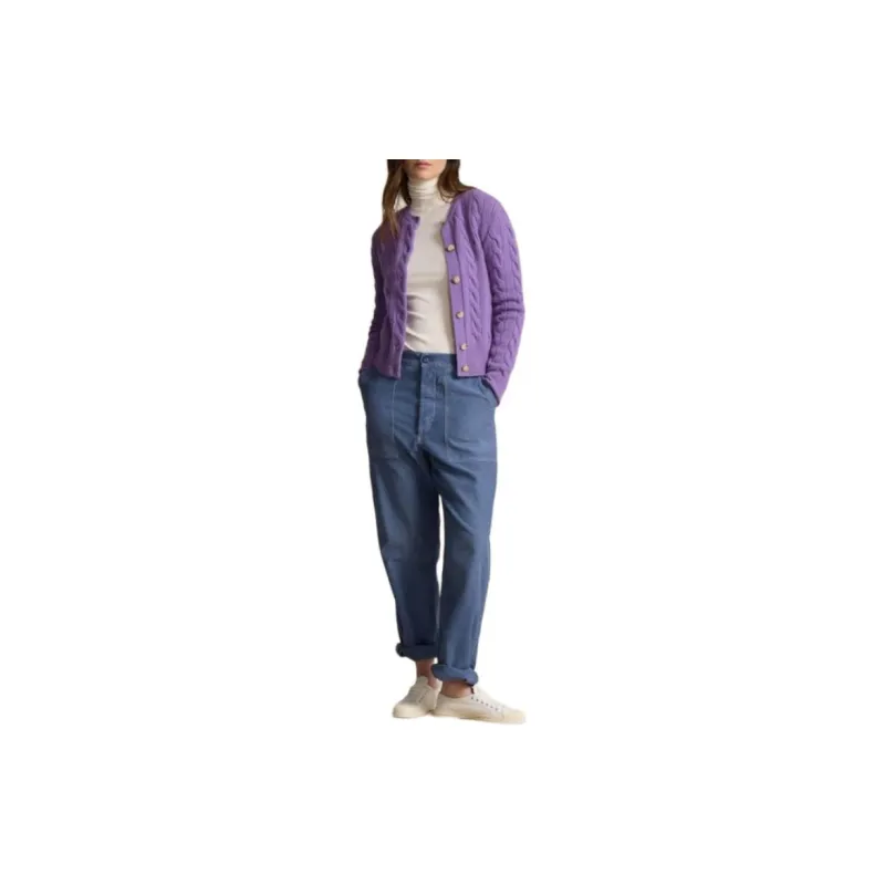 Polo Ralph Lauren Pony Embroidered Cable Knit Cardigan-1