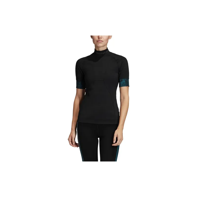 Adidas Raglan Sleeve T Shirt Women's Black-2