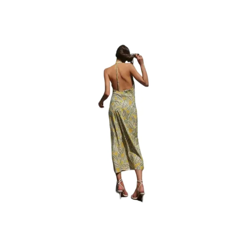 ZARA Sleeveless Dress Women's Multicolor-2