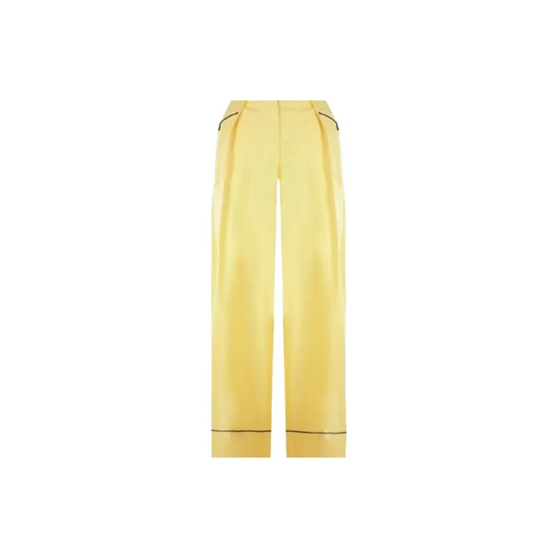 BALLY Patterned Wide Leg Trousers-2