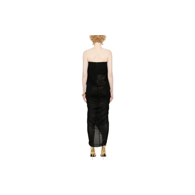 Blumarine Butterfly appliqué Maxi Dress-2