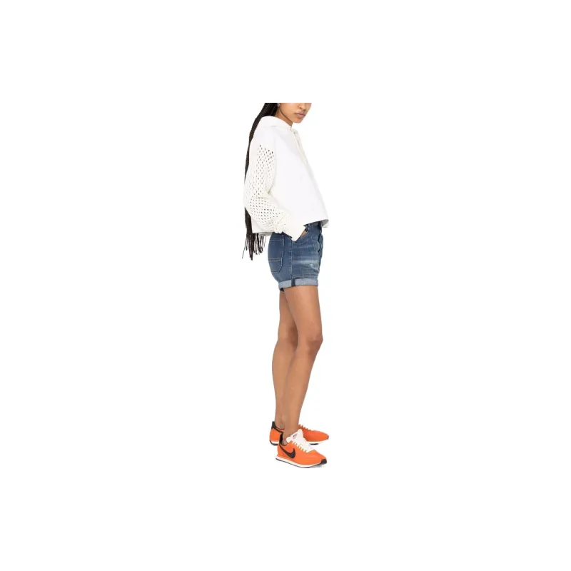 PINKO Denim Shorts Women's Blue-3