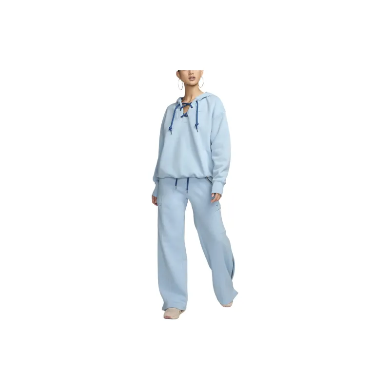 Nike Serena Williams Design Crew Women's Fleece Pullover Hoodie Sweatshirt Women's Blue-2