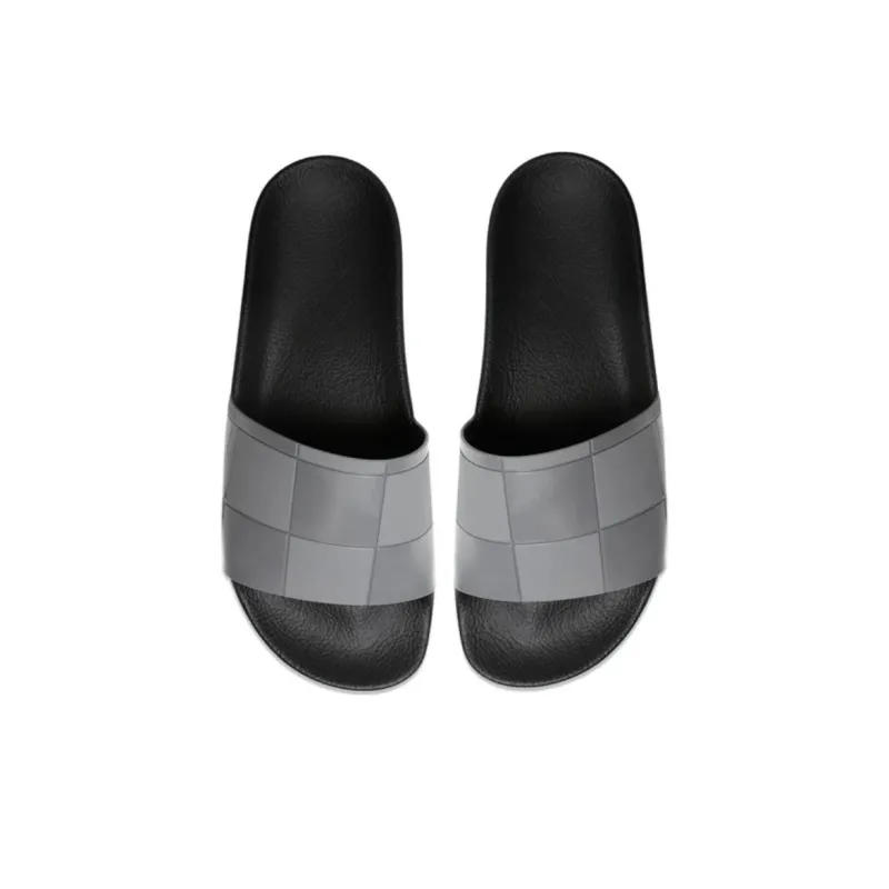 Adidas Adilette Checkerboard Raf Simons Black Granite-2