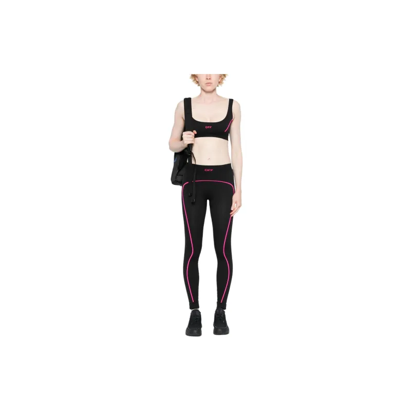 OFF-WHITE Off Stamp Seamless Sports Bra-1