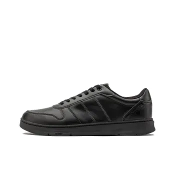 DECATHLON ActiveWalk Protect City Commute Cushioning, Wear Resistant Low Top Skateboard Shoes Men's Black