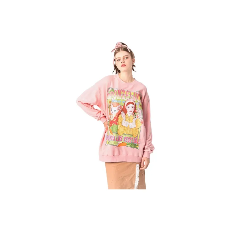 Bronze Lucia Sweatshirt Women's Pink-2