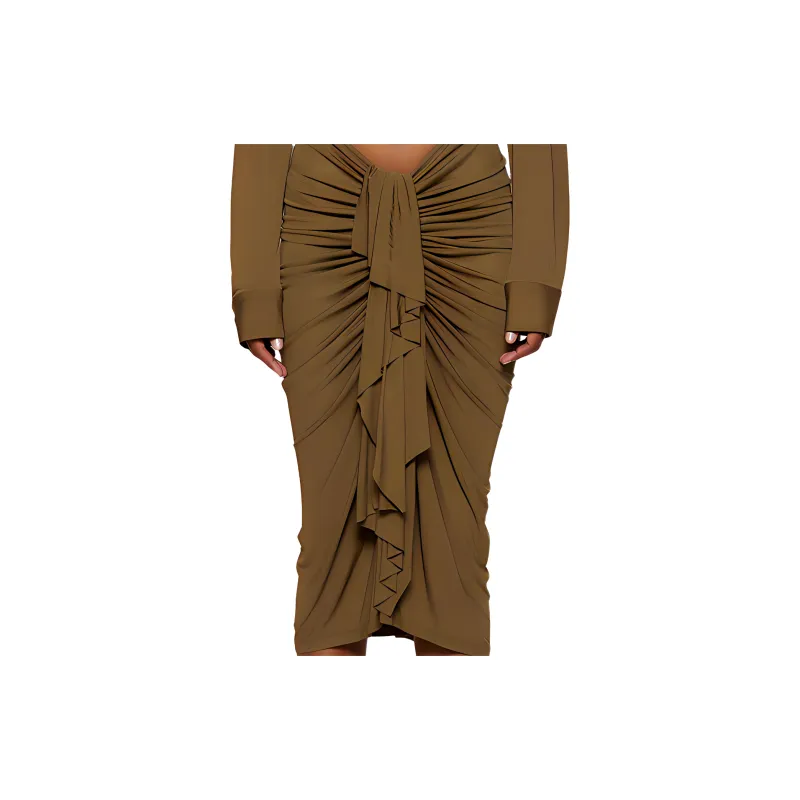 Christopher Esber Vivenda Drapped Skirt-5