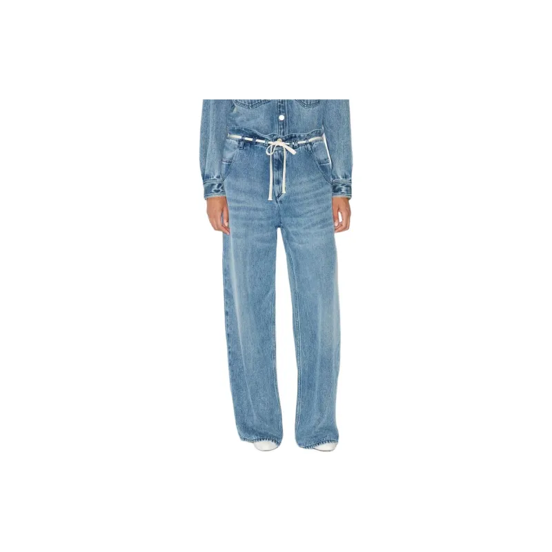 ISABEL MARANT Jordy Wide-Leg Drawstring Trousers-2