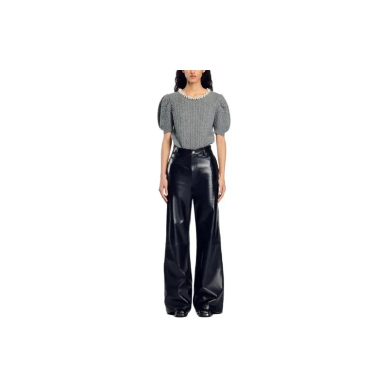 Sandro Cable knit Sweater-1