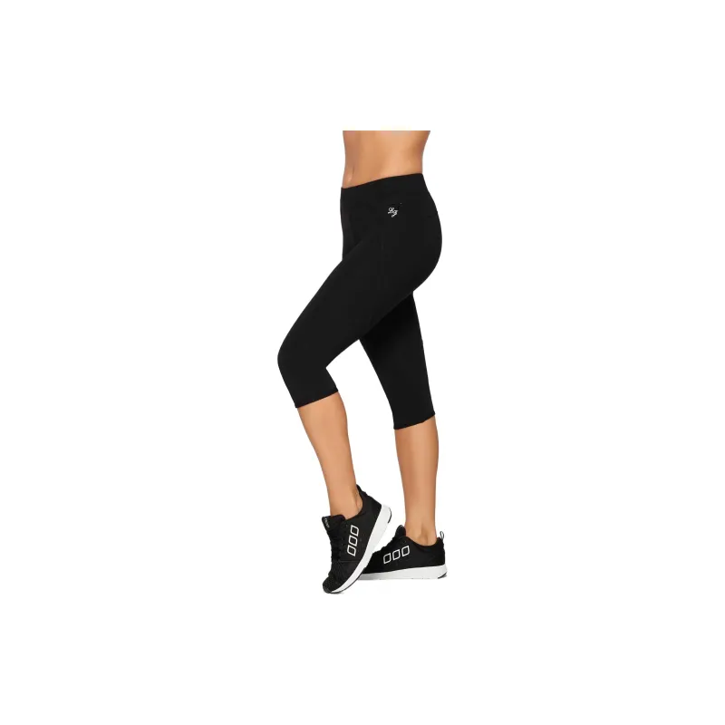 LORNA JANE Amy 3/4 Tight Athletic Trousers Women's Black-2