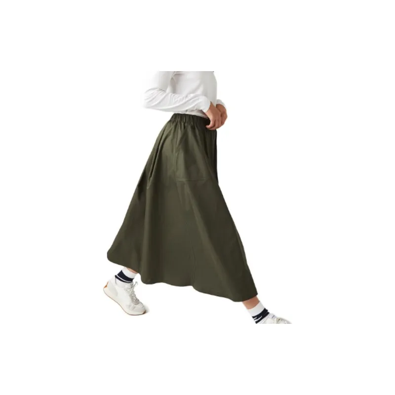 LACOSTE Denim Long Skirts Women's-3