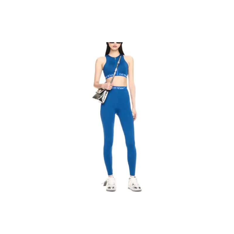 OFF WHITE Printed Performance Leggings-1
