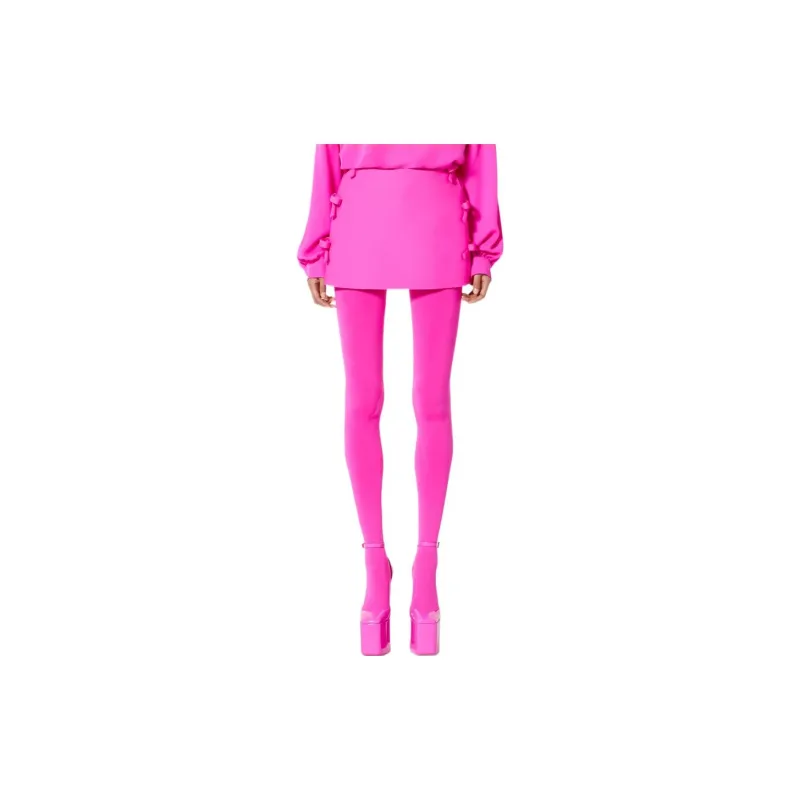 Valentino Pink Pp Collection Casual Short Skirts Women's Pink-1