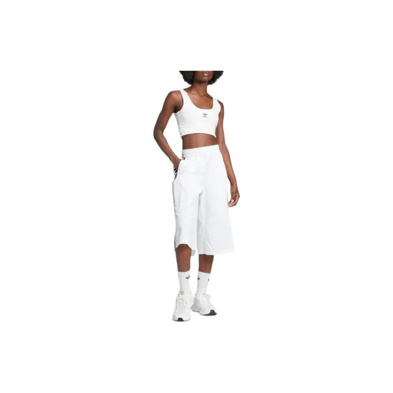 Adidas Originals Casual Shorts Women's White-2
