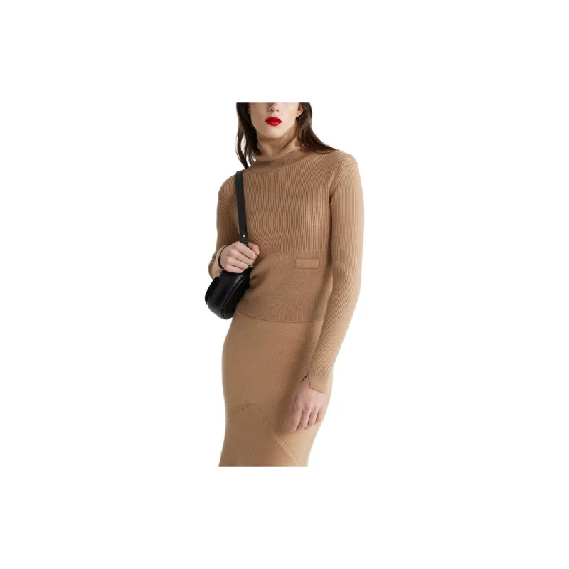 Patou Ribbed Roll neck Sweater-2